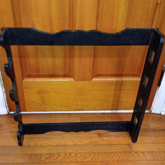 Black Wall Rack - Picture 1 of 13